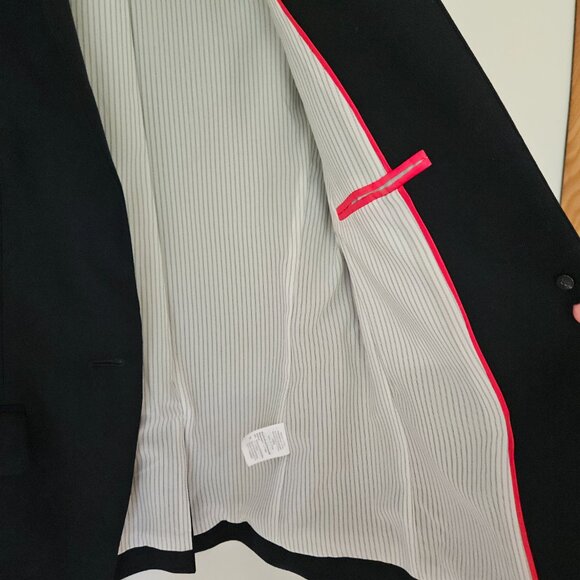 J. Crew Regent Blazer in Wool Flannel Wome's Sz 0 Navy Blue Academia Corporate - Picture 10 of 11